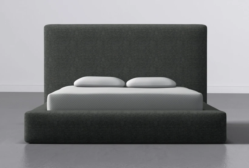 Porto Fog California King Upholstered Storage Bed By Nate Berkus + Jeremiah Brent - 360