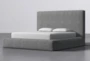 Porto Pewter California King Upholstered Storage Bed By Nate Berkus + Jeremiah Brent - Side