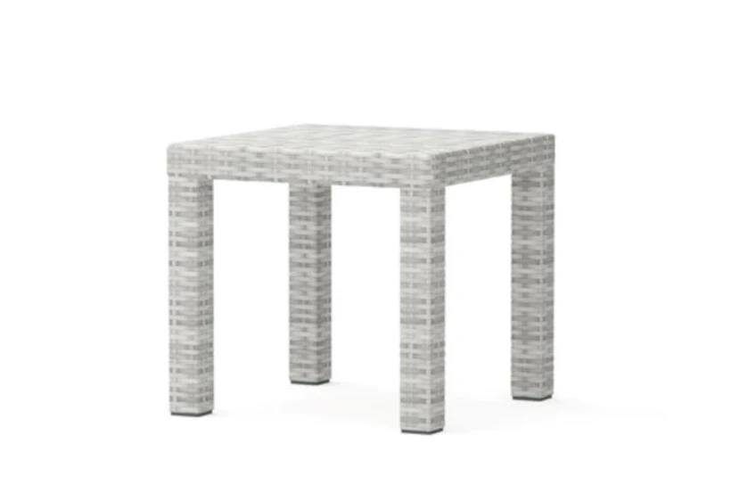 Carlyle Outdoor 3 Piece Conversation Set With Grey Polyester Cushions - 360