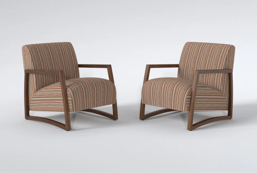Benton IV 29" Marshall Sunset Accent Chair Set Of 2 - 360