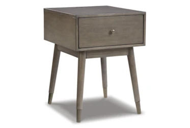 Porter Gray Accent Table
