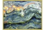 42X32 Fire Sky With Gold Frame - Signature