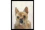 14X18 Frenchie With Black Frame - Signature