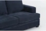 Bonaterra Midnight Blue 127" 2 Piece L-Shaped Sectional with Right Arm Facing Sofa - Detail