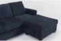 Bonaterra Midnight 127" 2 Piece Sectional with Right Arm Facing Sofa Chaise & Left Arm Facing Corner Chaise - Detail