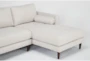 Lukas Optical 2 Piece Sectional with Right Arm Facing Chaise - Detail