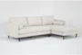 Lukas Optical 2 Piece Sectional with Right Arm Facing Chaise - Signature