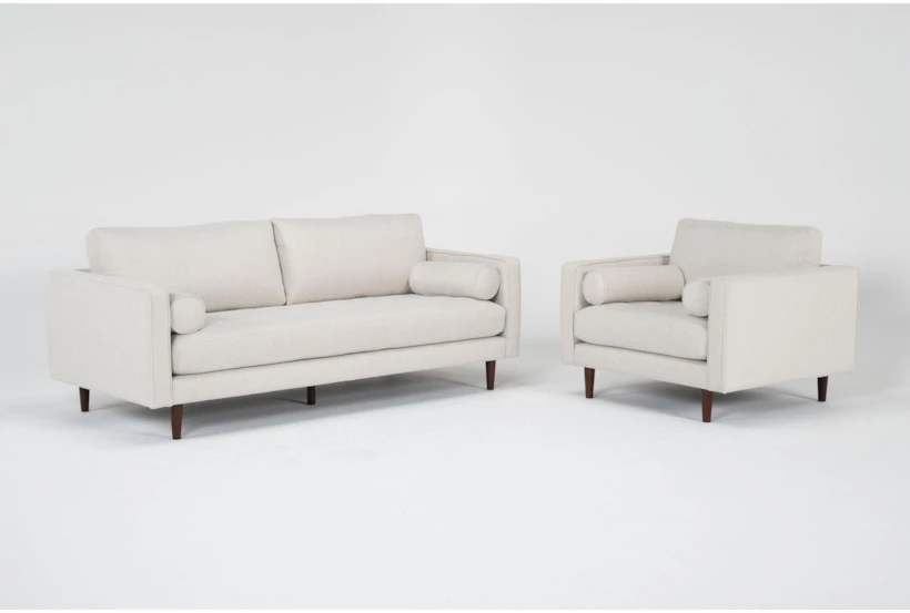 Lukas Optical 2 Piece Sofa & Chair Set - 360