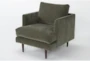 Marques Heritage Green Arm Chair - Detail