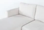 Basil Porcelain 93" 2 Piece Sectional with Left Arm Facing Chaise - Detail