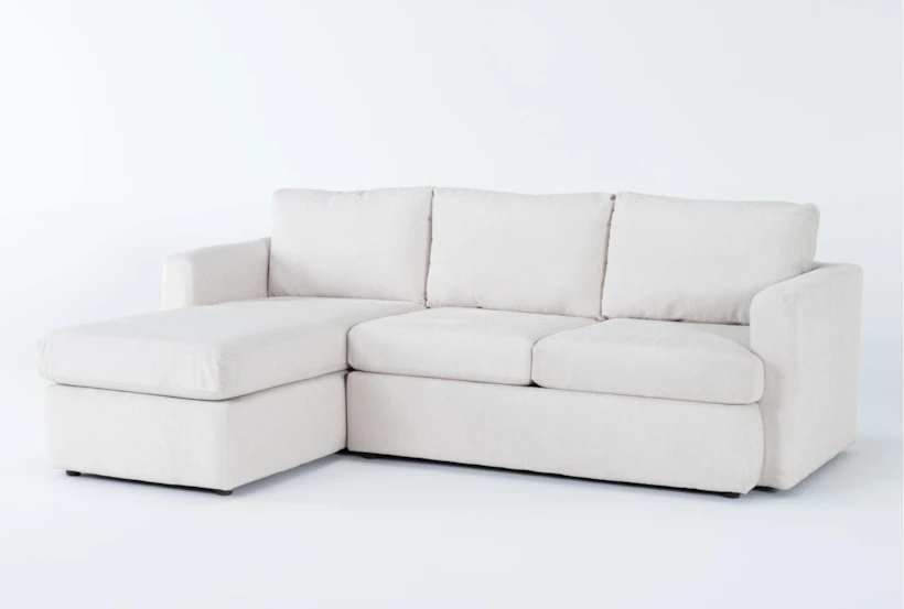 Basil Porcelain 93" 2 Piece Sectional with Left Arm Facing Chaise - 360