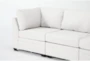Solimar Sand 7 Piece Modular Sectional with 3 Corners, 3 Armless Chairs & Storage Ottoman - Detail