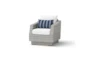 Carlyle Outdoor 9 Piece Sectional Conversation Set With Centered Ink Sunbrella Cushions - Detail