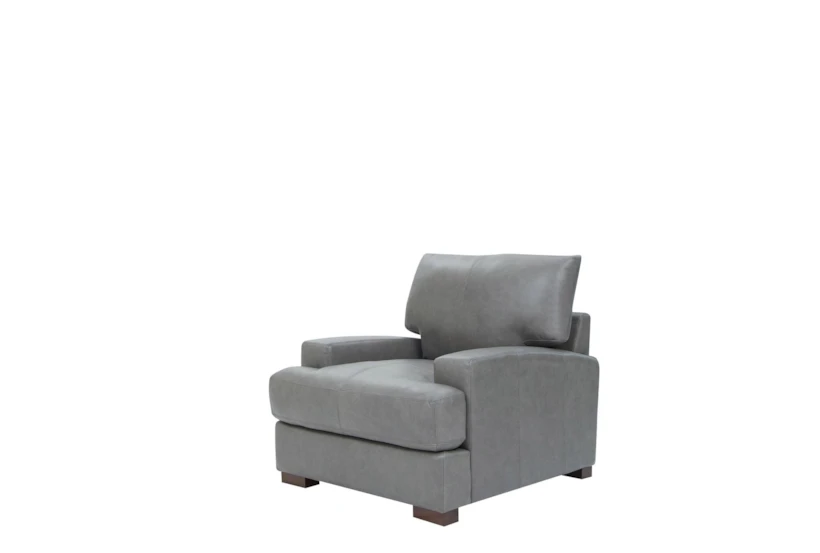 Thatcher Leather Arm Chair - 360