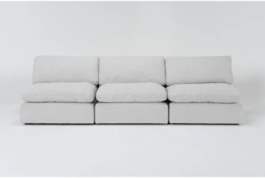 Alana Linen 3 Piece Armless Sofa
