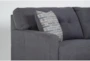 Callahan Charcoal 105" 2 Piece Sectional with Right Arm Facing Chaise - Detail