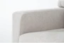 Callahan Linen 3 Piece Sofa, Loveseat & Chaise Set - Detail