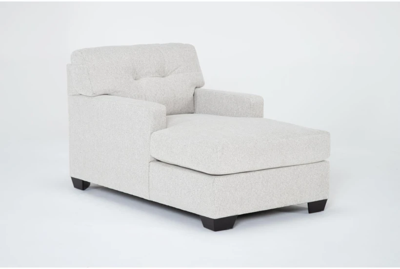 Callahan Linen Chaise Lounge - 360