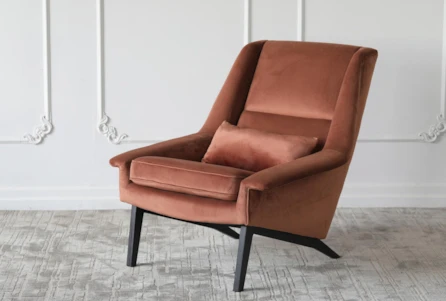 Congnac Velvet Accent Chair - Main