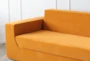 Toffee Velvet Sofa - Detail