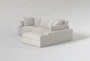 Shore 119" 2 Piece Sectional With Right Arm Facing Chaise By Nate Berkus + Jeremiah Brent - Side