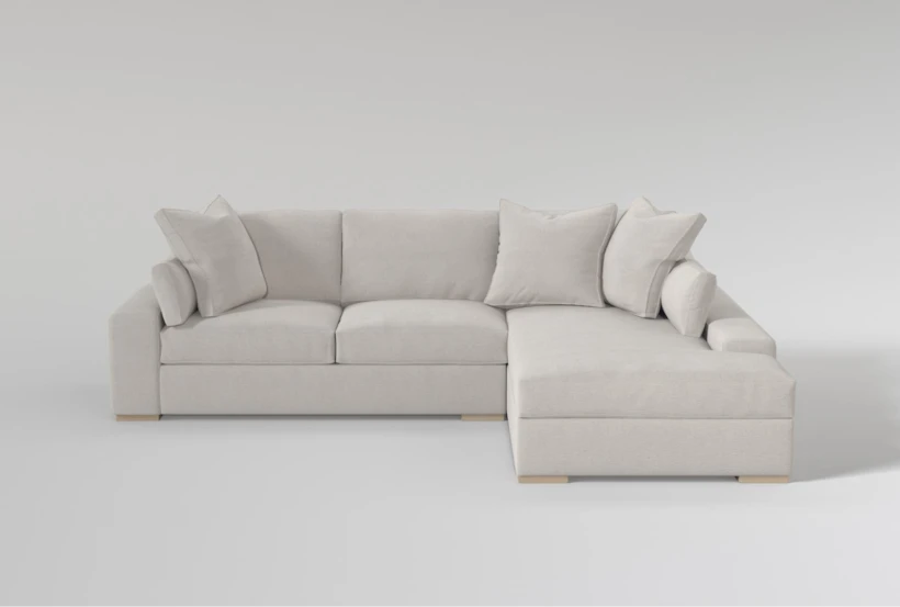 Shore 119" 2 Piece Sectional With Right Arm Facing Chaise By Nate Berkus + Jeremiah Brent - 360