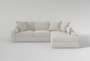 Shore 119" 2 Piece Sectional With Right Arm Facing Chaise By Nate Berkus + Jeremiah Brent - Signature