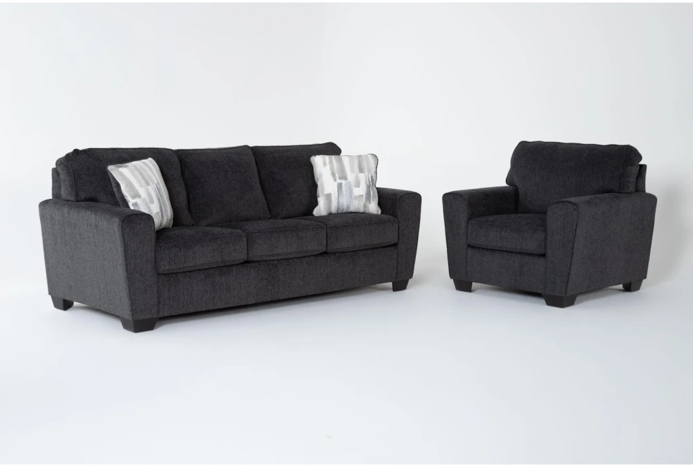 Mcdade Slate 2 Piece Sofa & Chair Set