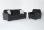 Mcdade Slate 2 Piece Sofa & Chair Set - Signature