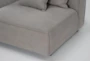 Cisco 114" 3 Piece Armless Sofa - Detail