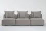 Cisco 114" 3 Piece Armless Sofa - Signature