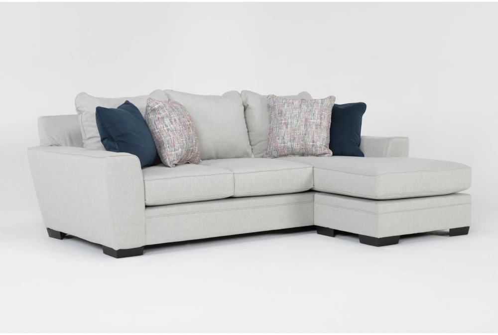 Delano Ash Sofa With Reversible Chaise