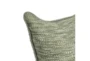14X26 Cedar Green Marled Textured Woven Lumbar Throw Pillow - Detail