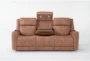 Zachary 88" Zero Gravity Reclining Sofa with Power Headrest, Dropdown Tray, Heat, Massage & USB - Signature