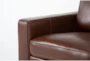 Hudson Leather 3 Piece Living Room Set - Detail