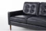 Grayson Leather 2 Piece Sofa & Chair Set - Detail