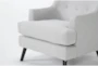 Celestino Light Grey Accent Chair - Detail