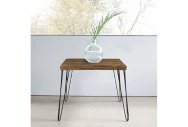 Niki End Table with Hairpin Legs