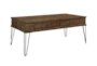 Pino Coffee Table with Drawer and Hairpin Legs - Signature