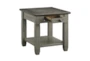 Every Two Tone Brown/Grey End Table - Detail