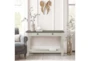 Every Two Tone Brown/White Console Table - Room