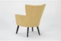Julinha Marigold Wingback Accent Arm Chair - Side