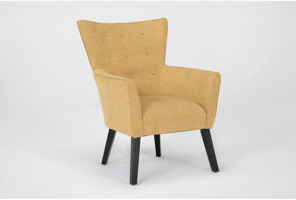 Julinha Marigold Wingback Accent Arm Chair