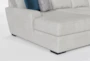 Delano Ash Grey 169" 3 Piece Sectional With Double Chaise - Detail