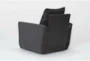 Delano Pearl 32" Velvet Swivel Accent Chair - Detail