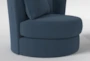 Delano Ash Velvet 40" Swivel Accent Chair Set Of 2 - Detail
