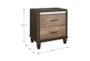 Axell 26" 2-Drawer Nightstand - Detail