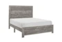 Barret Grey Queen Wood Panel Bed - Signature