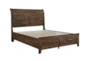 Callum California King Wood Platform Bed With Storage - Side