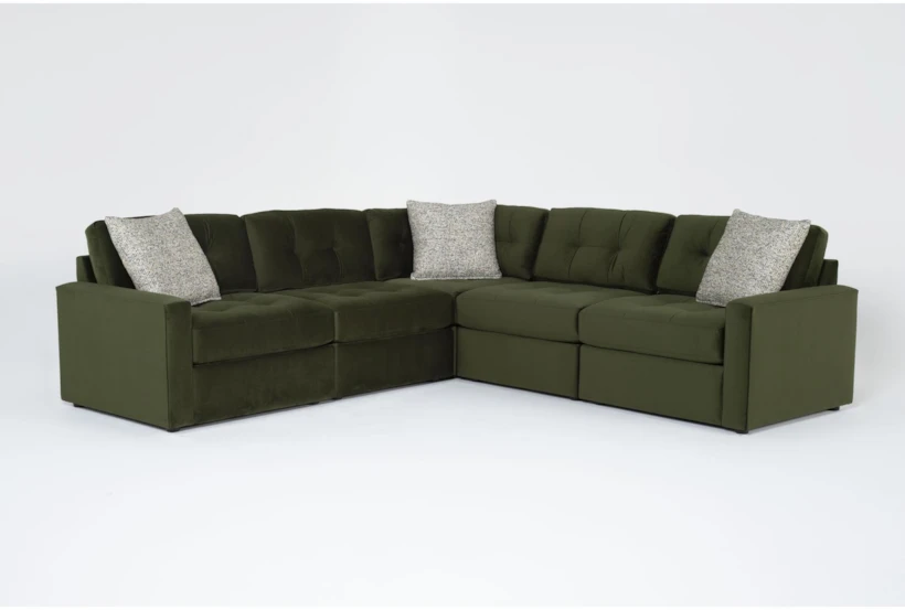 Switch Olive 105" 5 Piece Modular Sectional - 360